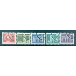 Germany - GDR 1980 - Y & T n. 2199/2203 - Definitive (Michel n. 2521-2541-2549/50 v - 2561)