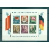 Allemagne - RDA 1953 - Y & T feuillet n. 2 - Karl Marx (Michel n. 8)