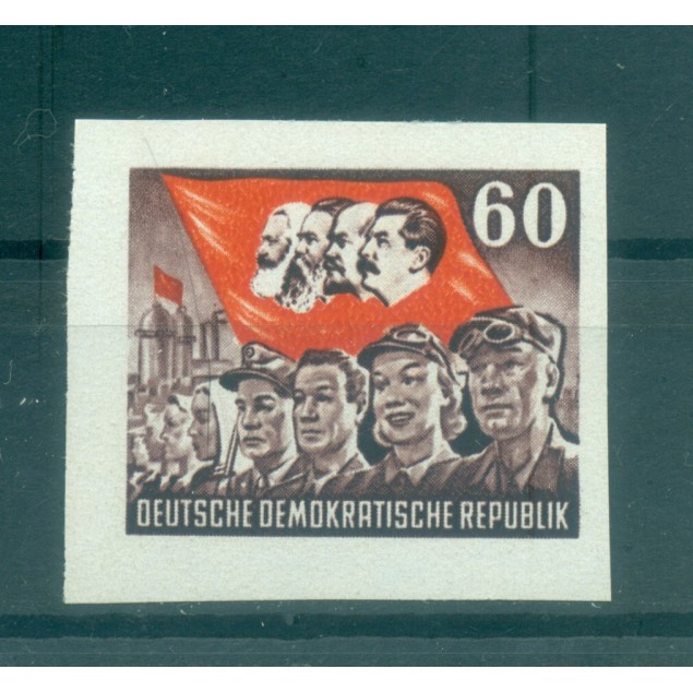 Germany - GDR 1953 - Y & T  n. 88 - Karl Marx (Michel n. 394 Y I)