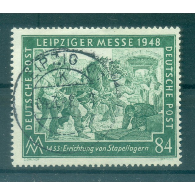 Germania - Zona A.A.S. 1948 - Y & T n. 56 - Fiera di Lipsia (Michel n. 968 a)