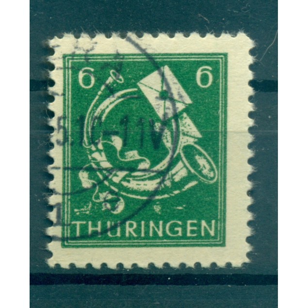 Thuringia (Soviet occupation zone) 1945 - Y & T n. 12 - Definitive (Michel n. 95 A X)