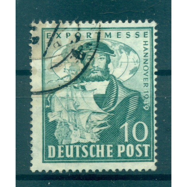 Allemagne Bizone 1949 - Y & T n. 71 - Foire de Hanovre (Michel n. 103 a)