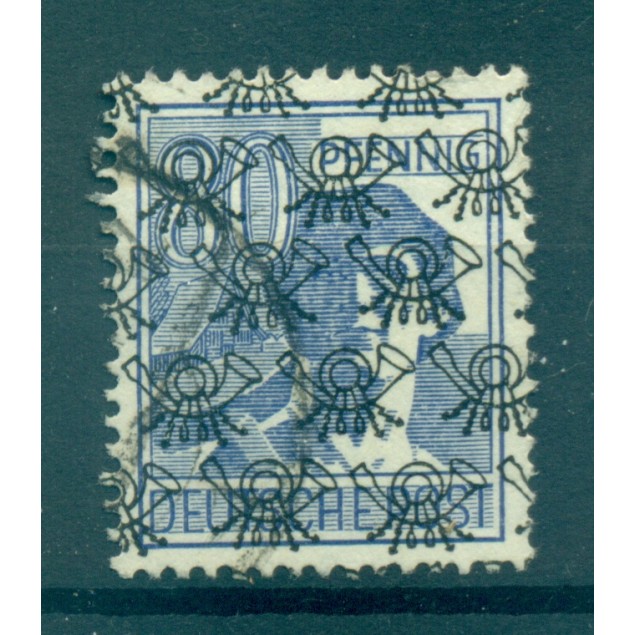 Germany Bizone 1948 - Y & T n. 35 - Overprinted 1947 A.A.S. zones stamps (Michel n. 50 II )