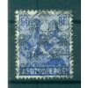 Allemagne Bizone 1948 - Y & T n. 33 - Timbres des zones A.A.S. de 1947 surchargés (Michel n. 48 II)