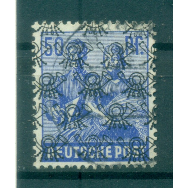 Germany Bizone 1948 - Y & T n. 33 - Overprinted 1947 A.A.S. zones stamps (Michel n. 48 II )