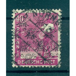 Allemagne Bizone 1948 - Y & T n. 32 - Timbres des zones A.A.S. de 1947 surchargés (Michel n. 47 II)