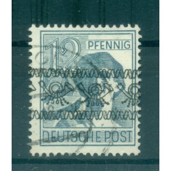 Allemagne Bizone 1948 - Y & T n. 25 type II - Timbres des zones A.A.S. de 1947 surchargés (Michel n. 40 I)