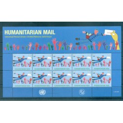 Nations Unies New York 2007 -  Y & T n. 1039 - Le courrier humanitaire