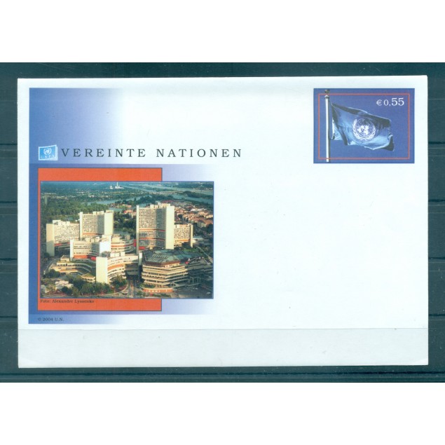 United Nations Vienne 2004 - Postal stationery € 0,55 and € 1,25