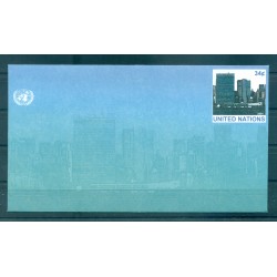 Nations Unies New York  2001 - Entier postal 34 centimes