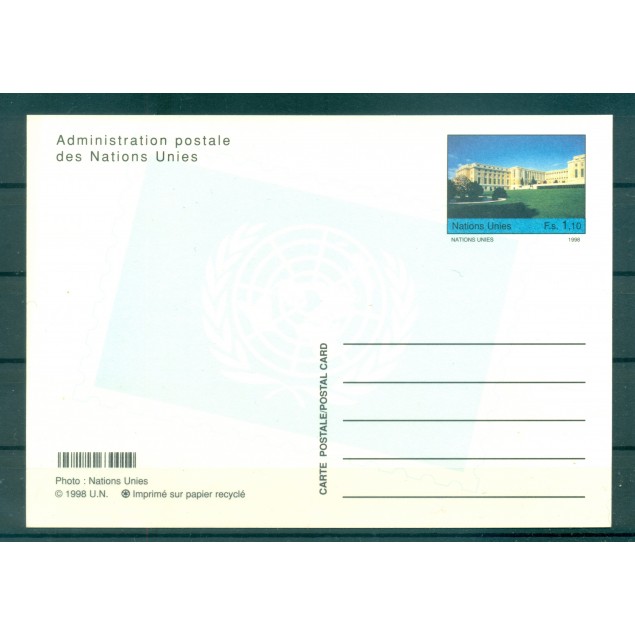 United Nations Geneva 1998 - Postal stationery  f.s. 1,10