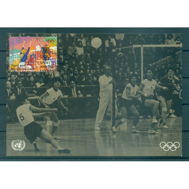 United Nations New York 1996 - Y & T n. 705 -  Modern Olympic Games (Michel n. 717)