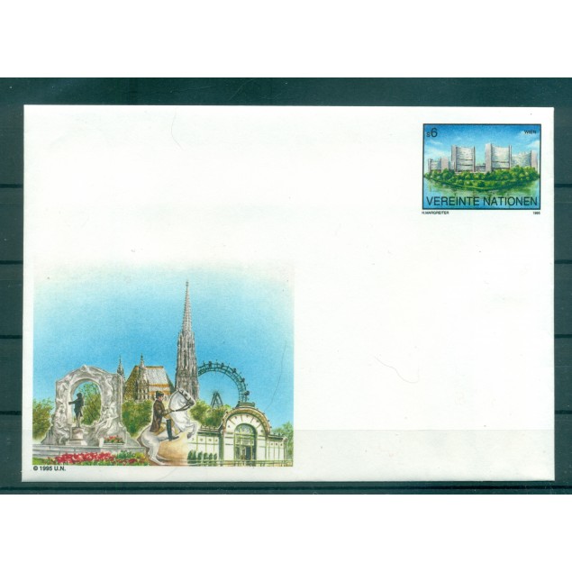 Nations Unies Vienne 1995 - Entier postal  S 6 (Michel n. U 1)