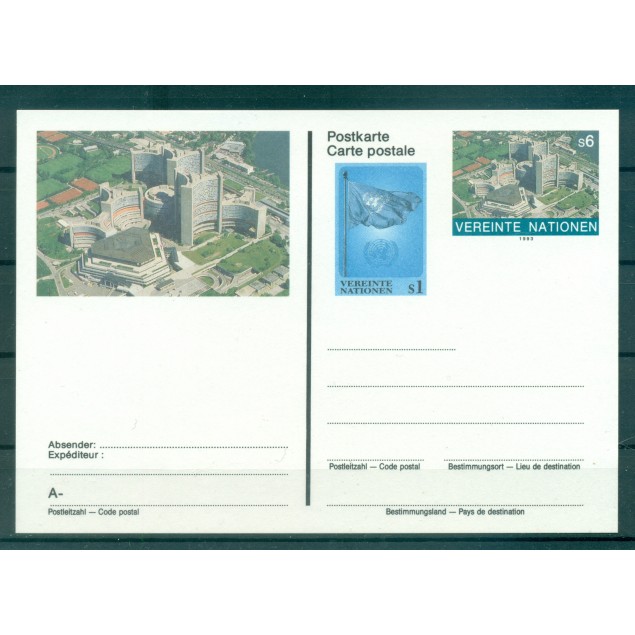 United Nations Vienne 1997 - Postal stationery S 7 (Michel n. P 10)