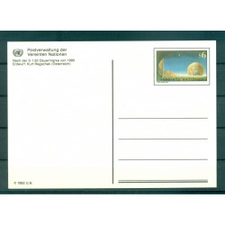 Nations Unies Vienne 1992 - Entier postal  S 6 (Michel n. P 5)