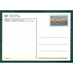 Nations Unies Genève  1992 - Entier postal  f.s. 0,90 (Michel n. P 8)