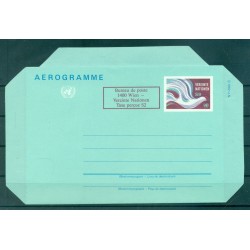 United Nations Vienne 1986 - Air Mail. Postal stationery S 11  (Michel n. LF 2)