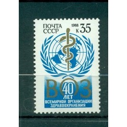 URSS 1988 - Y & T n. 5479 - Organizzazione mondiale della salute (Michel n.  5794)