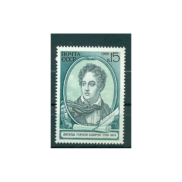 Russie - USSR 1988 - Michel n. 5795 - Lord Byron