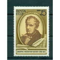 URSS 1989 - Y & T n. 5659 - James Fenimore Cooper (Michel n. 5983)