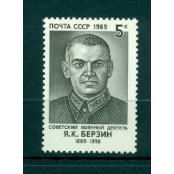 USSR 1989 - Y & T n. 5683 - Yan Berzin (Michel n. 6008)