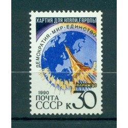 Russie - USSR 1990 - Michel n. 6157 - Charte pour une nouvelle Europe