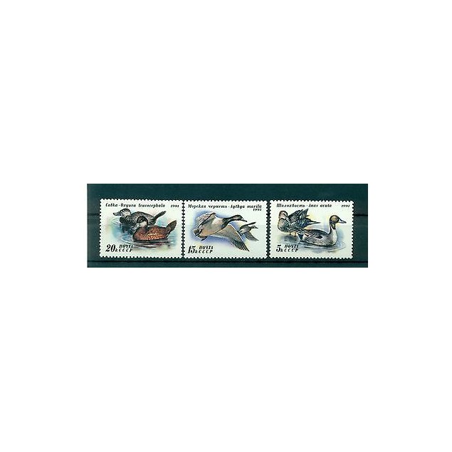 Russie - USSR 1991 - Michel n. 6210/12 - Canards