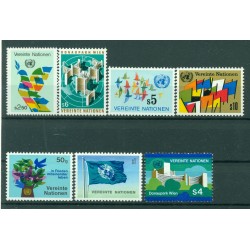 United Nations Vienna 1979-80 - Y & T n. 1/7 -  Definitive