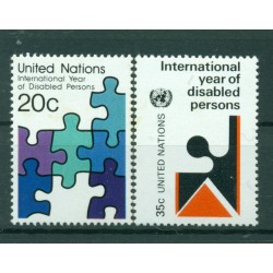 United Nations  New York 1981 - Y & T n. 335/36  - International Year of Disabled Persons (Michel n. 367/68)