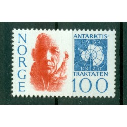 Norvège 1971 - Y & T n. 585 - Traité sur l'Antarctique (Michel n. 629)