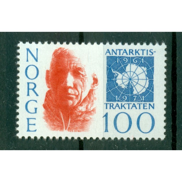 Norvége 1971 - Y & T n. 585 - Traité sur l'Antarctique